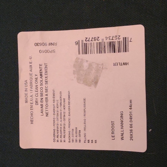 Le Roost Tapestry - Picture 3 of 5